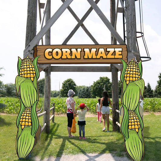Corn Maze Archway Entrance Panels