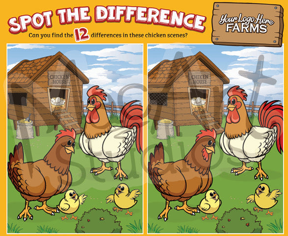 Chickens - Spot the Difference
