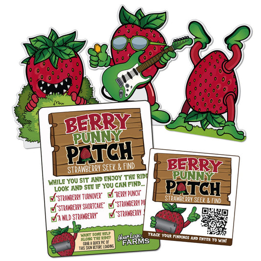 Berry Punny Patch  🍓 Tractor Seek and Find.