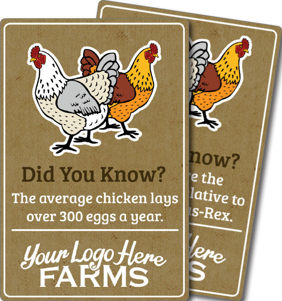 Animal Trivia Signs  -  Sets of 5 facts