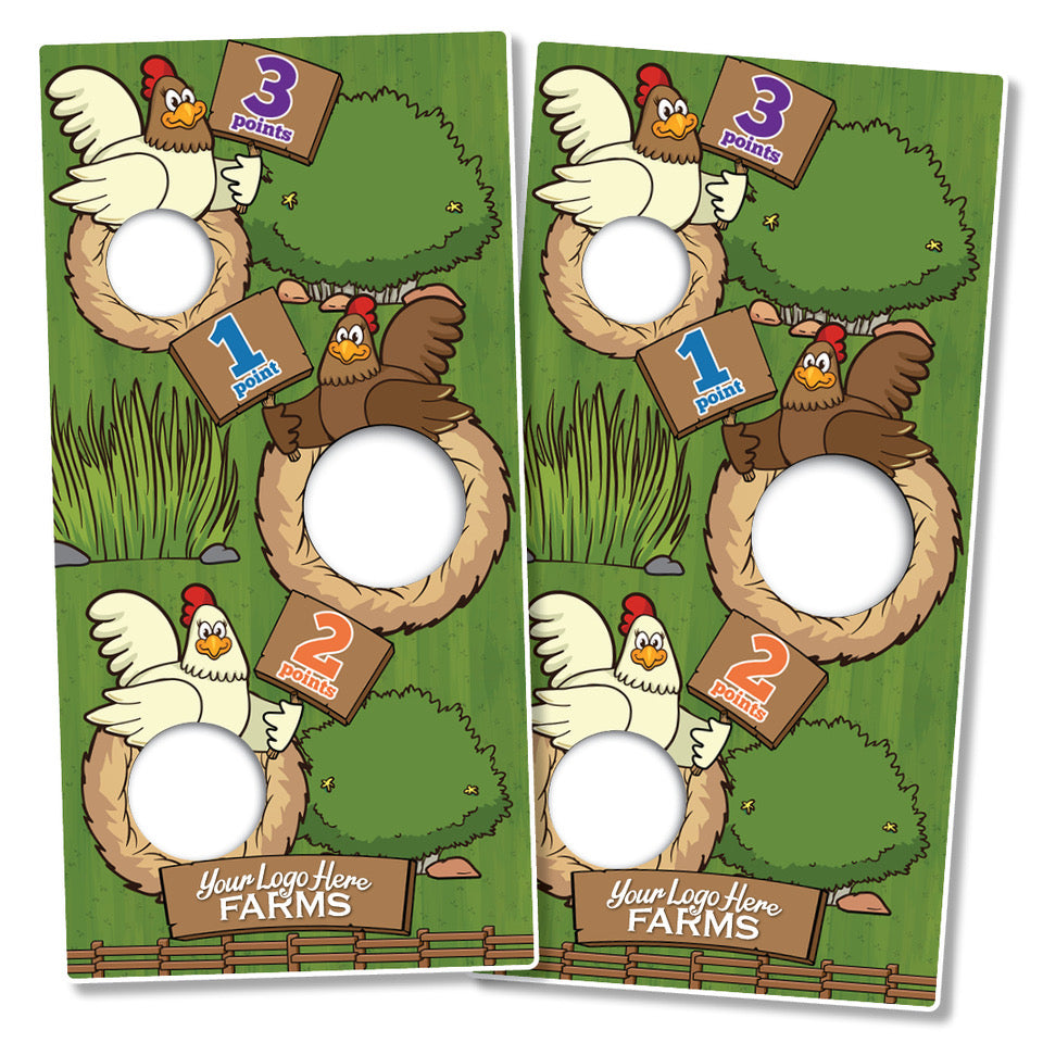 Corn Toss boards- CHICKENS