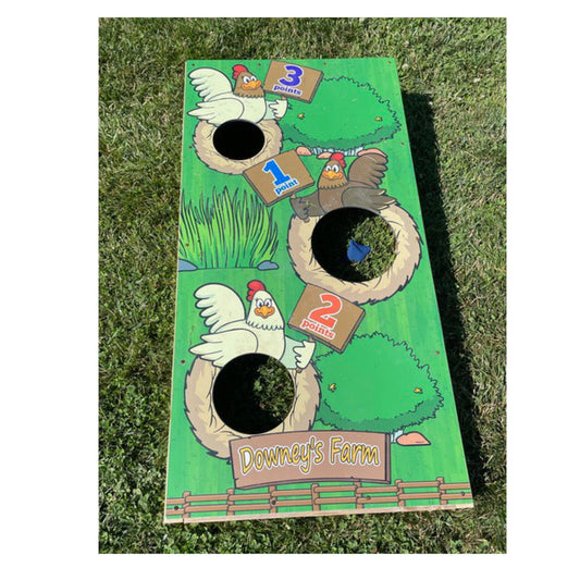 Corn Toss boards- CHICKENS