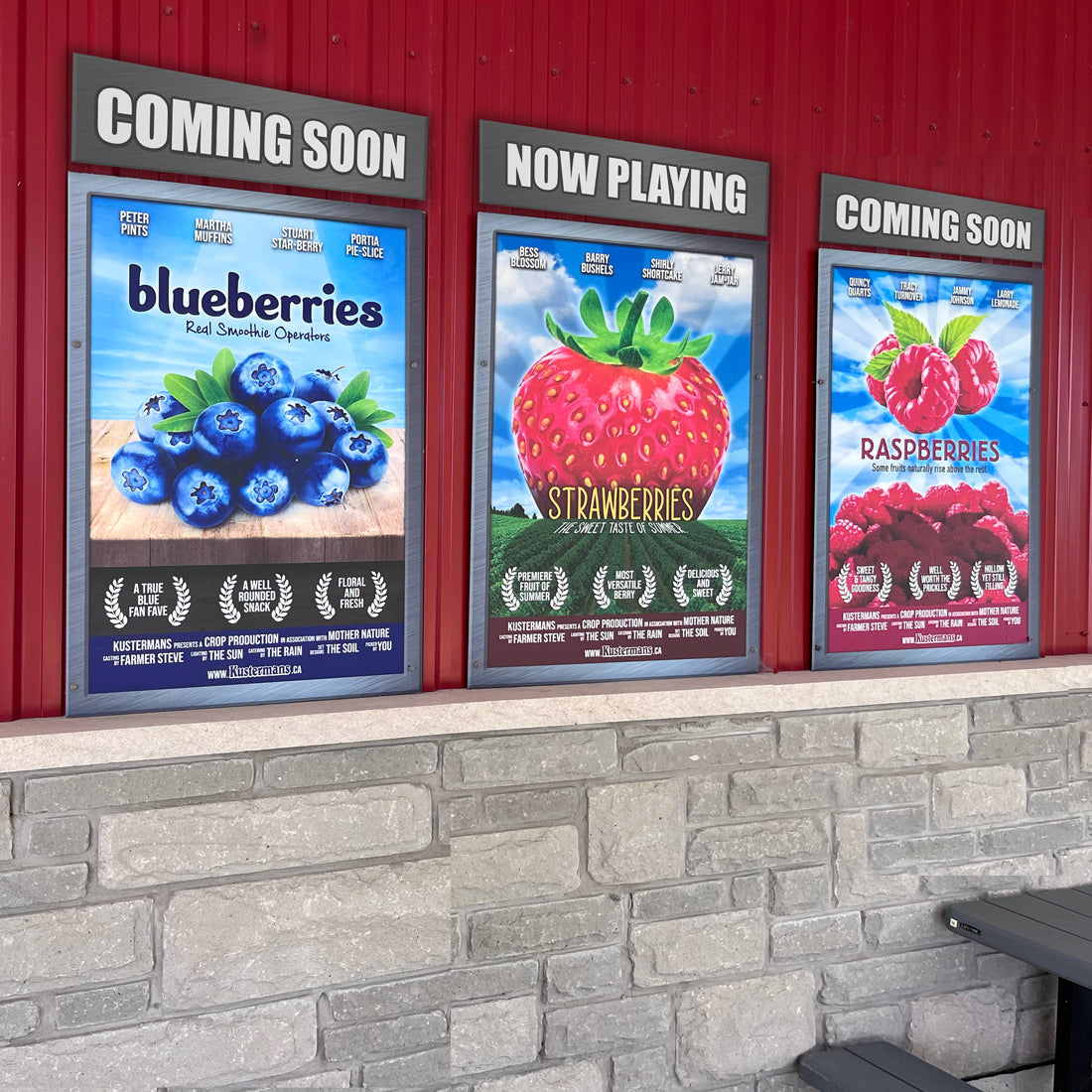 Crop Movie Posters (set of 3)