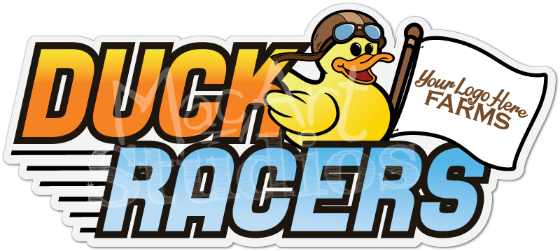 'Duck Racers' Sign