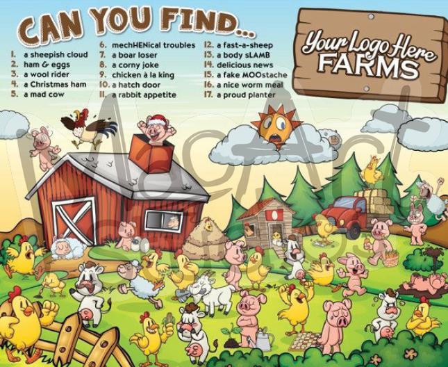Can You Find? Farm Animals