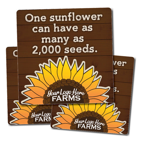 Sunflower Fact Signs (set of 6)