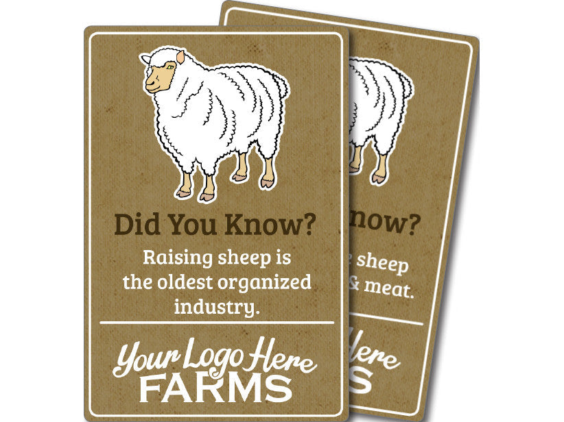 Animal Trivia Signs  -  Sets of 5 facts